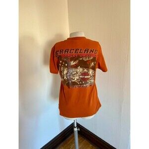 Harley-Davidson Unisex 2012 Graceland Memphis Tennessee Short Sleeve Tee Orange